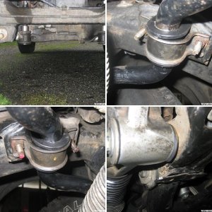 Steering Rack and Sway Bar Bushings Differential Drop