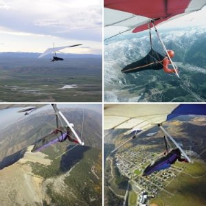 Hang Gliding While Camping