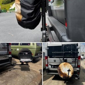 Thor Sequence/Dodge Promaster Tire Carrier