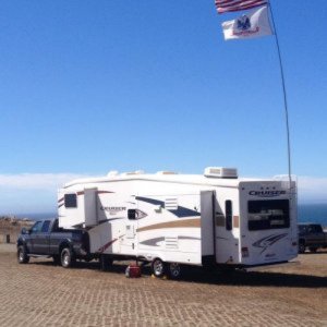 Camping in NorCal pacific coast.