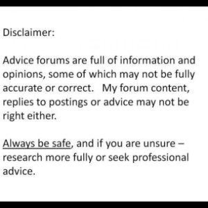 Disclaimer