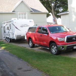 Our Setup. now tow with a 2016 F150 2WD.