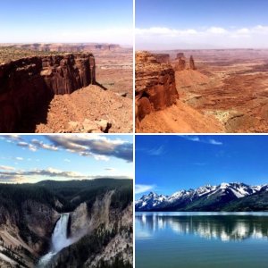 Colorado, Utah, Yellowstone