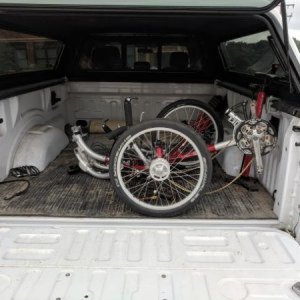 Trike in PU Bed for 5.0TA