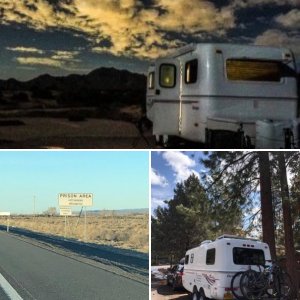 2019 - APRIL -Long trip from Bend OR through NV into AZ