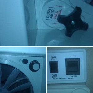 Living Room Fan Controls