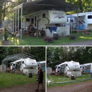 Roof over our Denali 5th wheel