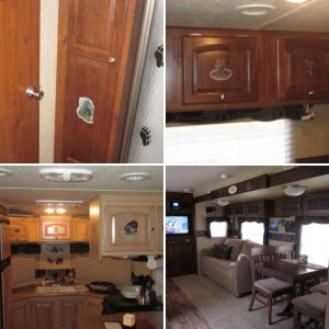 Interior of Our 2012 Windjammer 3008w