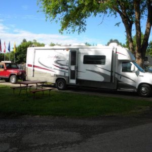 blueox at Flathead lake, Mont.