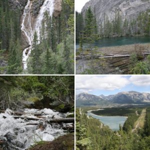 Grassi Lakes trail, Canmore, Alberta