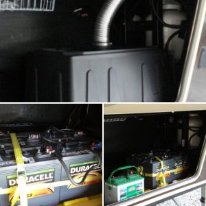 4 x 6 volt battery bank