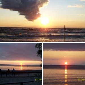 Sunsets at Brennan Beach RV Resort