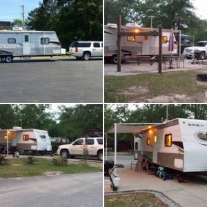 First trip in Mimi & Big Poppa's new camper