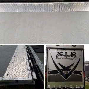 Repaired Ramp Door