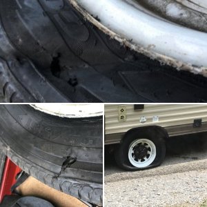 Goodyear blowout