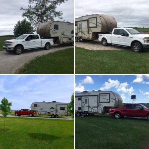 Half-ton Fifth wheel towing