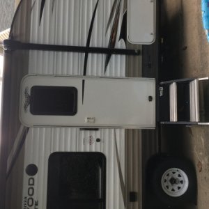 Window in Trailer Door