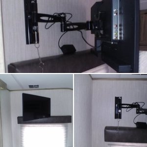 Tv mount in 2020 Alpha wolf 26 rl