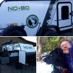 My dog and I and my new Nobo (soon to be)