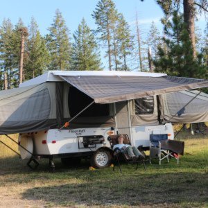 Tent Trailer w/ creature comforts