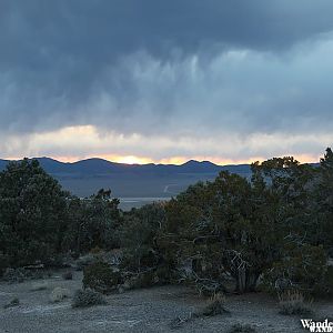 View From Berlin Ichthyosaur State Park, Nevada