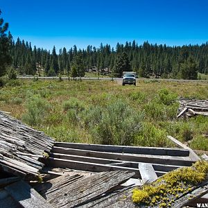 Fremont National Forest - Homestead on FS road 28