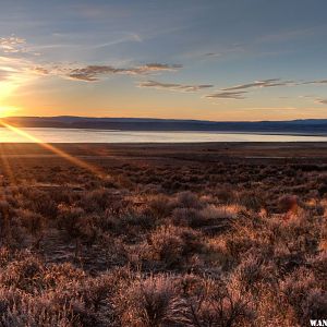 2012 First Sunrise over Alvord