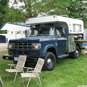 at Dodge Power Wagon show