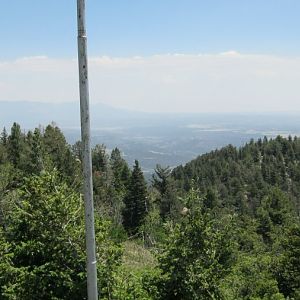 Looking toward the Capitan Mts.