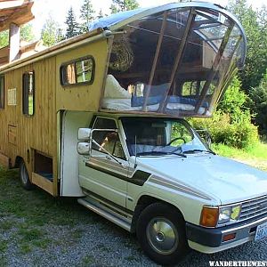 Repurposed camper