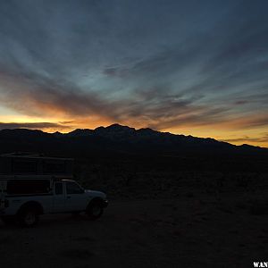 First Light Somewhere Along the Extra-Terrestrial Highway