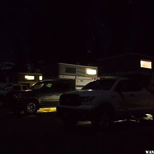 FWC lined up at Lassen Under the Stars