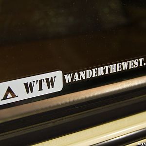 wanderthewest decal