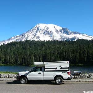 2013 053 MT RAINIER NP TC AT REFLECTION LK