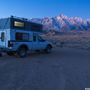 Eastern Sierra from the Alabama Hills