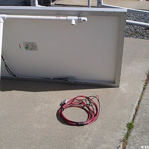 60 watt solar panel support Legs