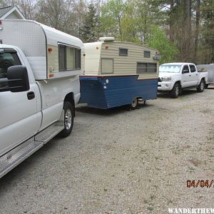 Camper convoy