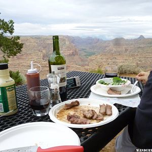 Little Grand Canyon dinner