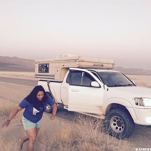 Owens dry lake