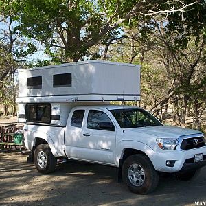 2013 Tacoma Gen 2 V6, 5-speed auto, 4WD - 2012 Eagle shell