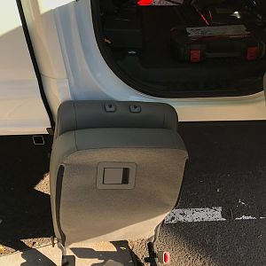 Single jump rear seats