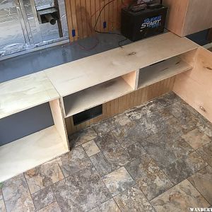 Cabinetry in components