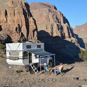 At the North Rim of the Grand Canyon