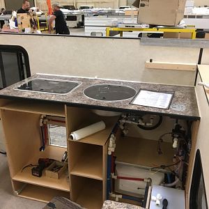 Plumbing Cabinet from Factory Floor