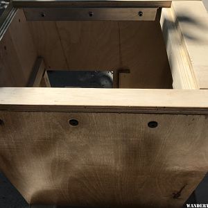 Seat box with reinforcement Chanel