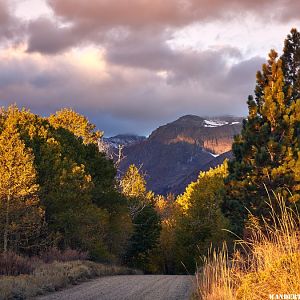 9a Lundy Canyon sunrise