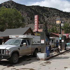 Fueling up in Lake City