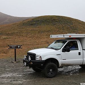 Cinnamon pass in the rain