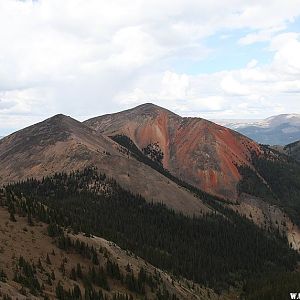 View from the summit - Alpine Gulch Trail