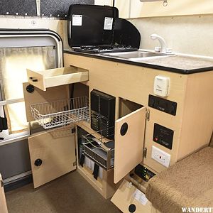 Stove, Sink, Heater, Storage